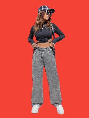 VBEAUTI Regular Women Grey Jeans