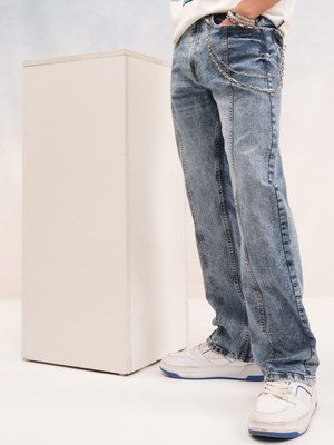 HIGHLANDER Boot-Leg Men Blue Jeans