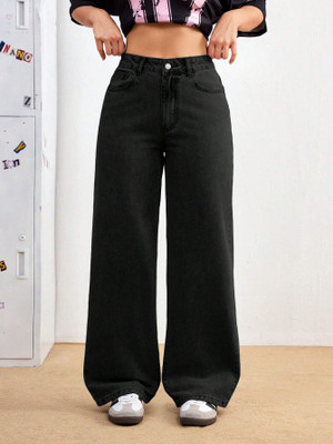 lovely london Relaxed Fit Women Black Jeans