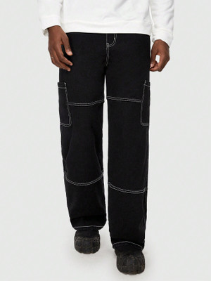 KOTTY Jogger Fit Men Black Jeans