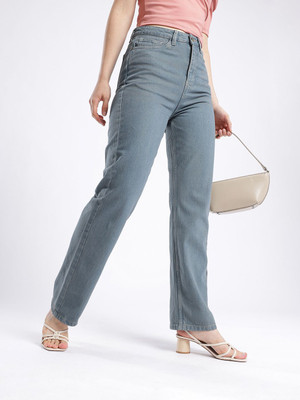 Glitchez Relaxed Fit Women Blue Jeans