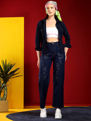 KOTTY Regular Women Dark Blue Jeans