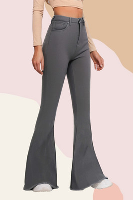 GOLD-D.A FASHION Boyfriend Women Grey Jeans
