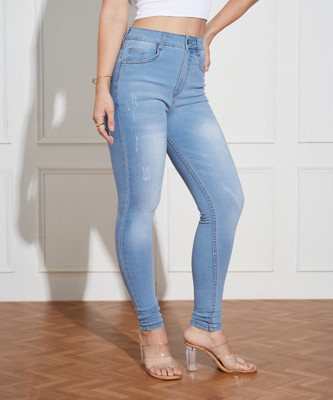 Miss Chase Skinny Women Blue Jeans