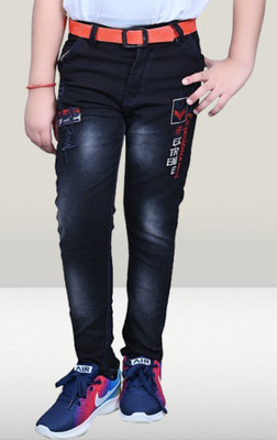 Laahsuak Regular Boys Black Jeans