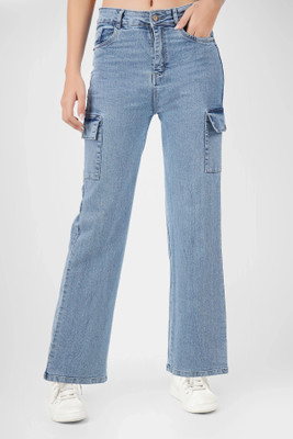 M MODDY Straight Fit Women Blue Jeans