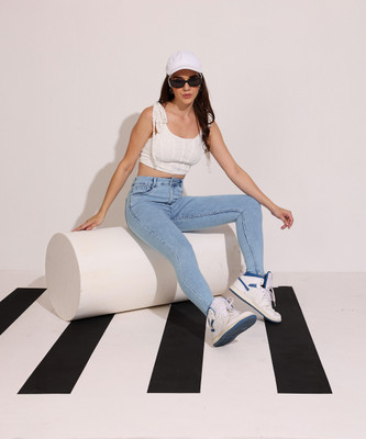DOLCE CRUDO Skinny Women Blue Jeans