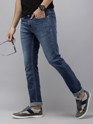 Spykar Skinny Men Blue Jeans