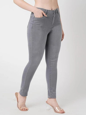 PPT Straight Fit Women Grey Jeans