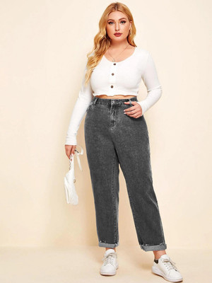 KOTTY Regular Women Dark Grey Jeans