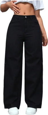 PINKLIT Regular Women Black Jeans