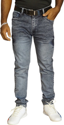 flametrick Slim Men Black Jeans