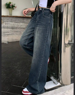 RUNISHA Loose Fit Women Blue, Green, Dark Blue Jeans