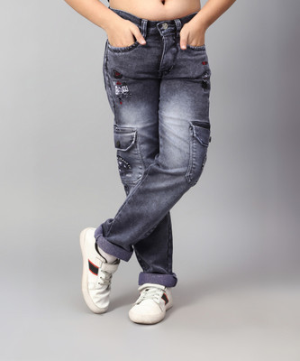 High Fame Regular Boys Dark Grey Jeans