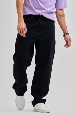 Snitch Regular Men Black Jeans