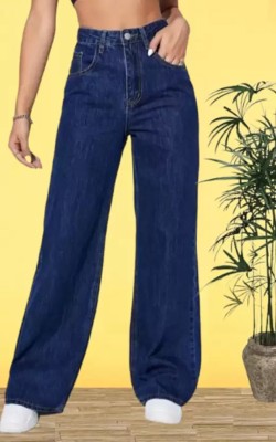 linaria Loose Fit Women Dark Blue Jeans