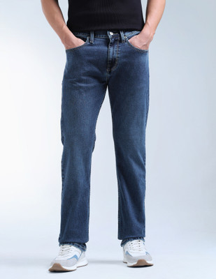 FLYING MACHINE Straight Fit Men Blue Jeans