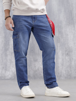 WROGN Relaxed Fit Men Blue Jeans