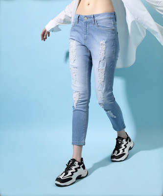 Tokyo Talkies Skinny Women Light Blue Jeans