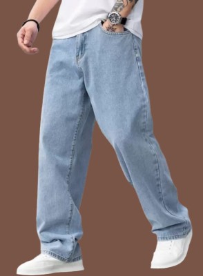 DENIM FIT Regular Men Light Blue Jeans