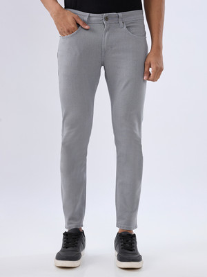Spykar Slim Men Grey Jeans
