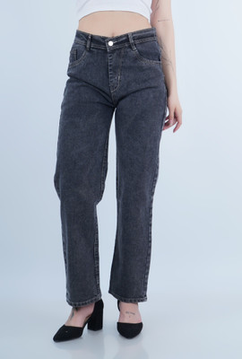 Herway Regular Women Grey Jeans