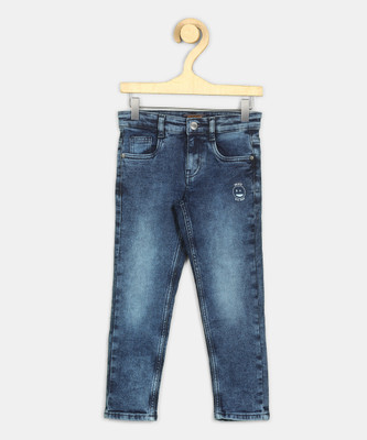 PROVOGUE Slim Boys Dark Blue Jeans