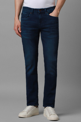 LOUIS PHILIPPE Slim Men Dark Blue Jeans