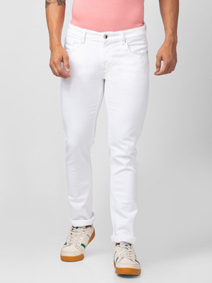 Spykar Regular Men White Jeans