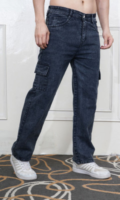 Moda Rapido Loose Fit Men Grey Jeans