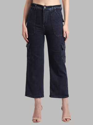 hovac Boot-Leg Women Dark Blue Jeans