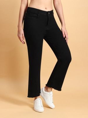 Live Ok Boyfriend Women Black Jeans