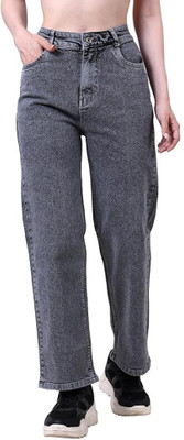 MCLOOKS Straight Fit Women Grey Jeans