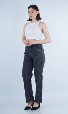 Herway Regular Women Grey Jeans
