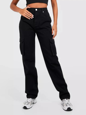 KOTTY Regular Women Black Jeans