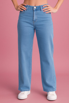 Drewin Boyfriend Women Light Blue Jeans