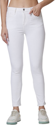 Spykar Slim Women White Jeans