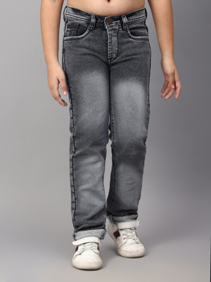 High Fame Regular Boys Dark Grey Jeans