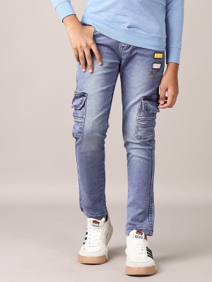 V-MART Regular Boys Dark Blue Jeans