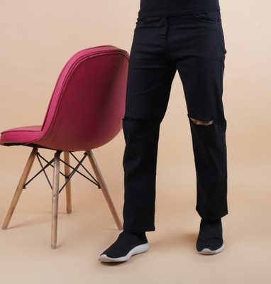 Moda Rapido Loose Fit Men Black Jeans