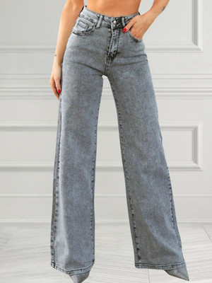 Crazeis Boot-Leg Women Dark Blue Jeans
