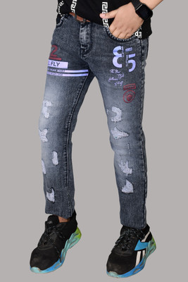 Dominate Regular Boys Dark Grey Jeans