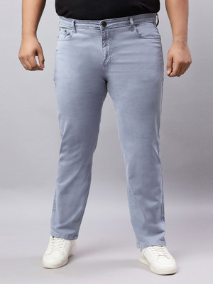 HJ HASASI Straight Fit Men Grey Jeans
