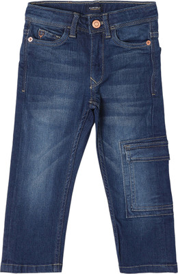 Allen Solly Skinny Boys Dark Blue Jeans