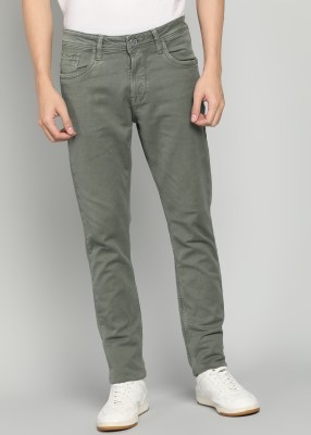 LAWMAN Slim Men Light Green Jeans