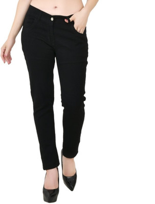 HouseOfCommon Slim Women Black Jeans