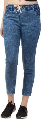 4M SALES Jogger Fit Women Dark Blue Jeans