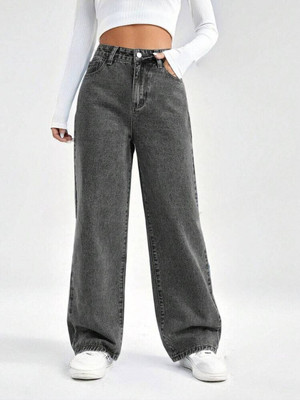 Rockwell Boot-Leg Women Dark Grey Jeans