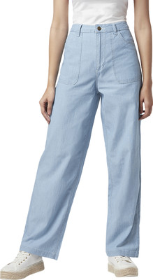 YU by Pantaloons Regular Women Blue Jeans