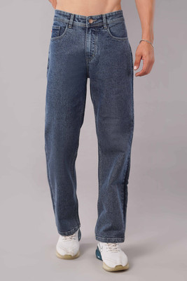 NIVASU Straight Fit Men Light Blue Jeans